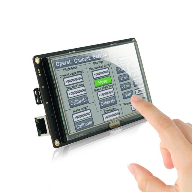 HMI  TFT LCD ÷ , Ʈѷ  α׷ , Arduino ESP32 STM32 PIC  , 3.5-10.4 ġ